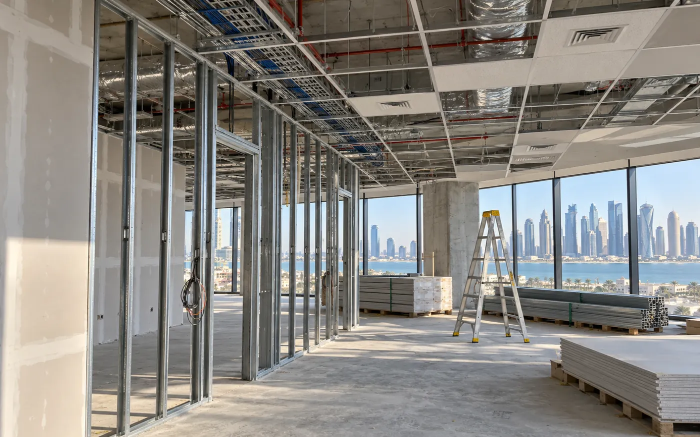Illustrative commercial space