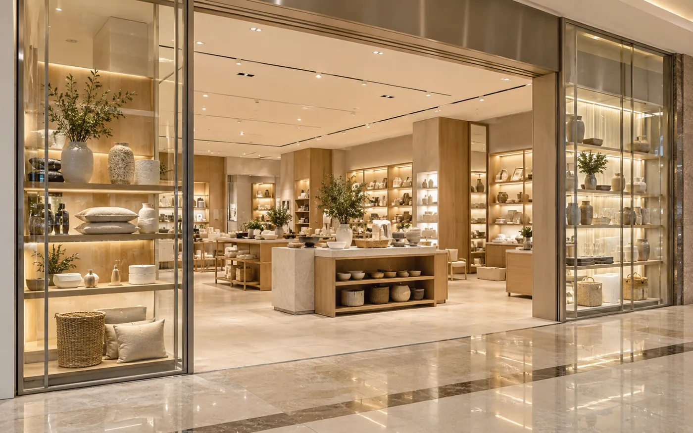 Illustrative retail space
