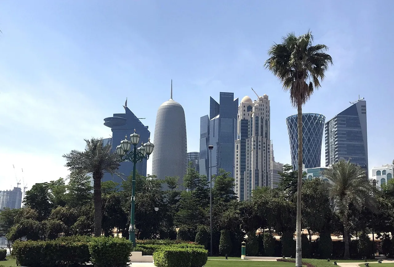 Doha skyline in daylight